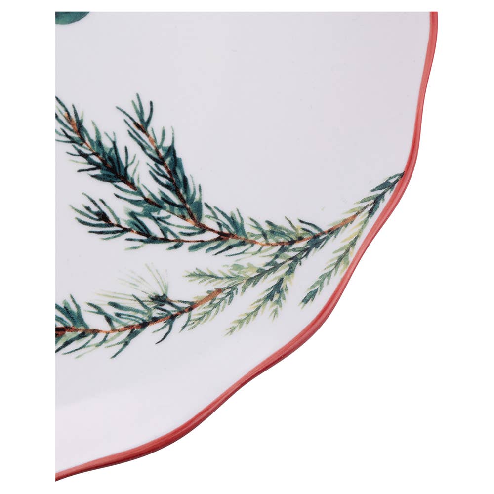 RAMETTO FLAT PLATE 37CM PORCELAIN