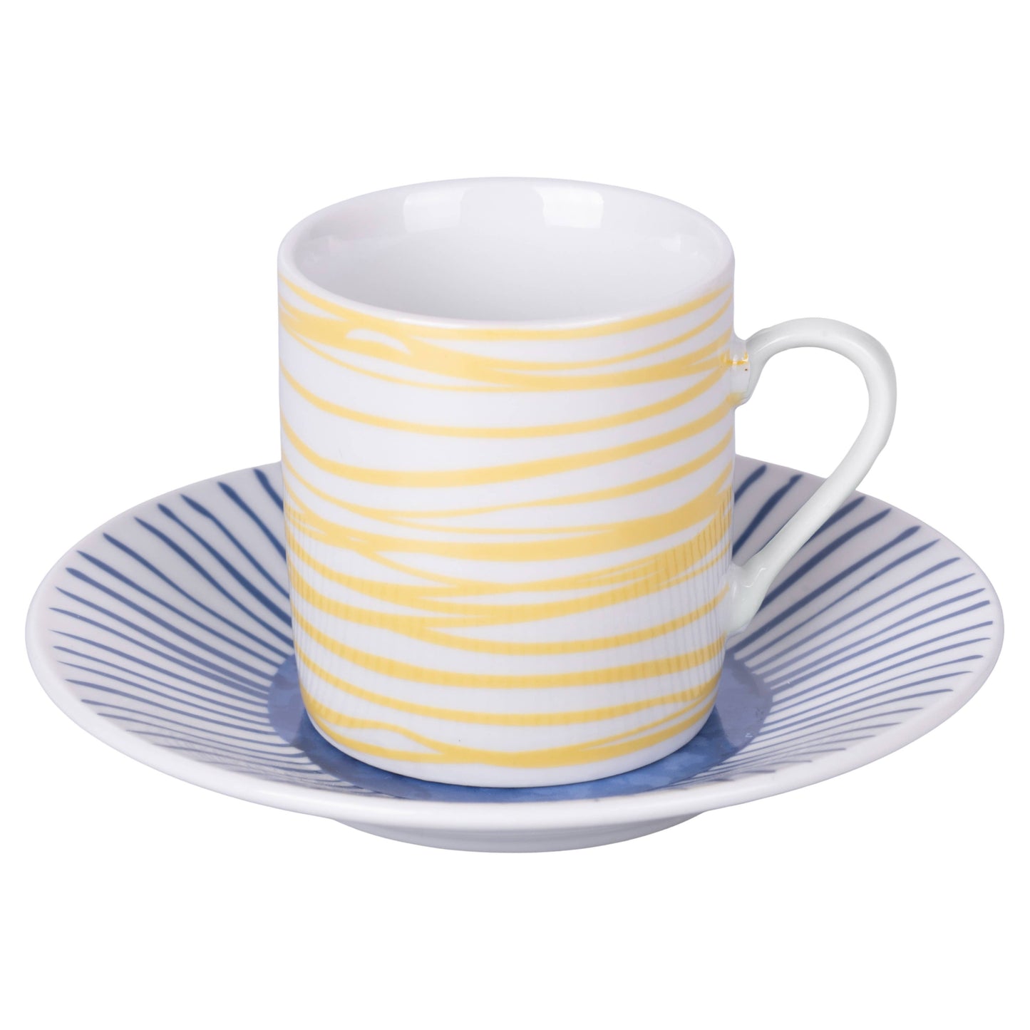 Marea Set 6PCS Cups 90ML/ Saucer
