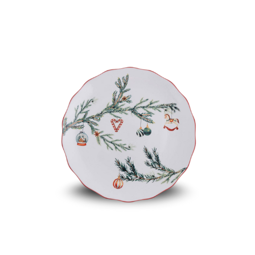 RAMETTO FLAT PLATE 37CM PORCELAIN