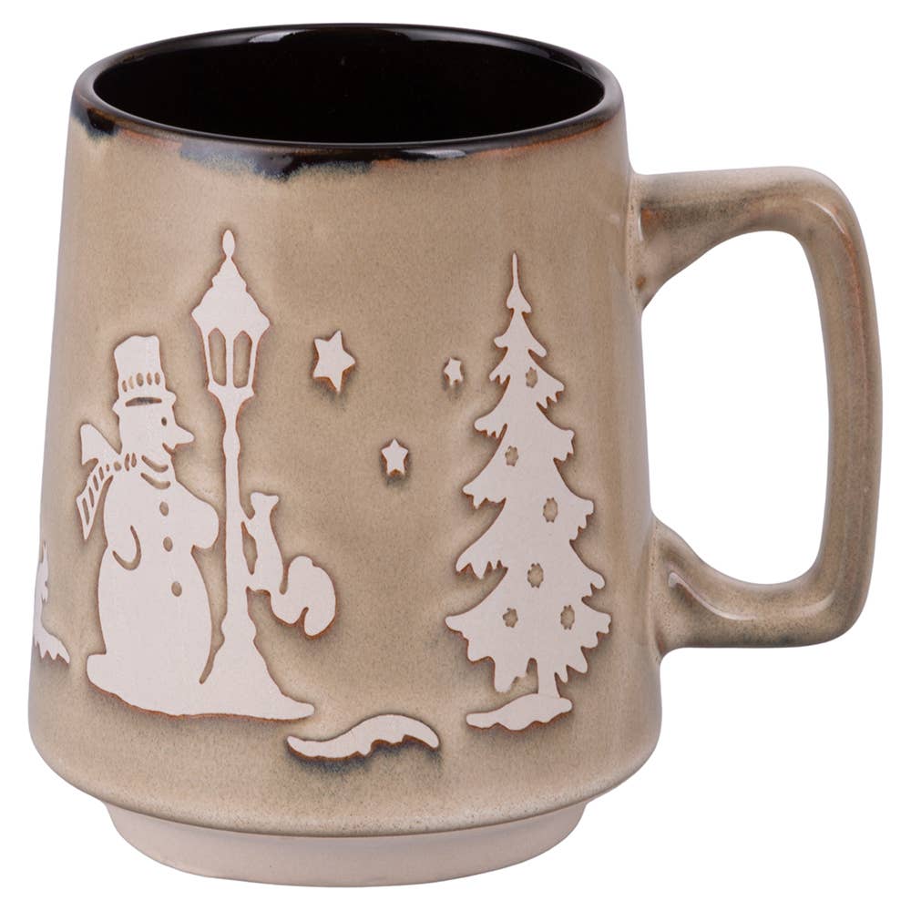 WINTER VILLAGE MUG 480 ML 2 ASSORTED