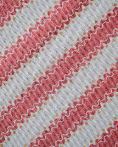 Atlantic Red Printed Tablecloth in 100% Cotton